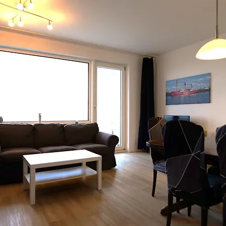 Апартаменты Haus Atlantic Whg 601 Seesicht Куксхафен